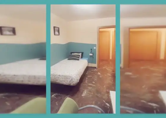 Alquiler de habitaciones en apartamento de 5 dormitorios en Parque De Roma en Zaragoza