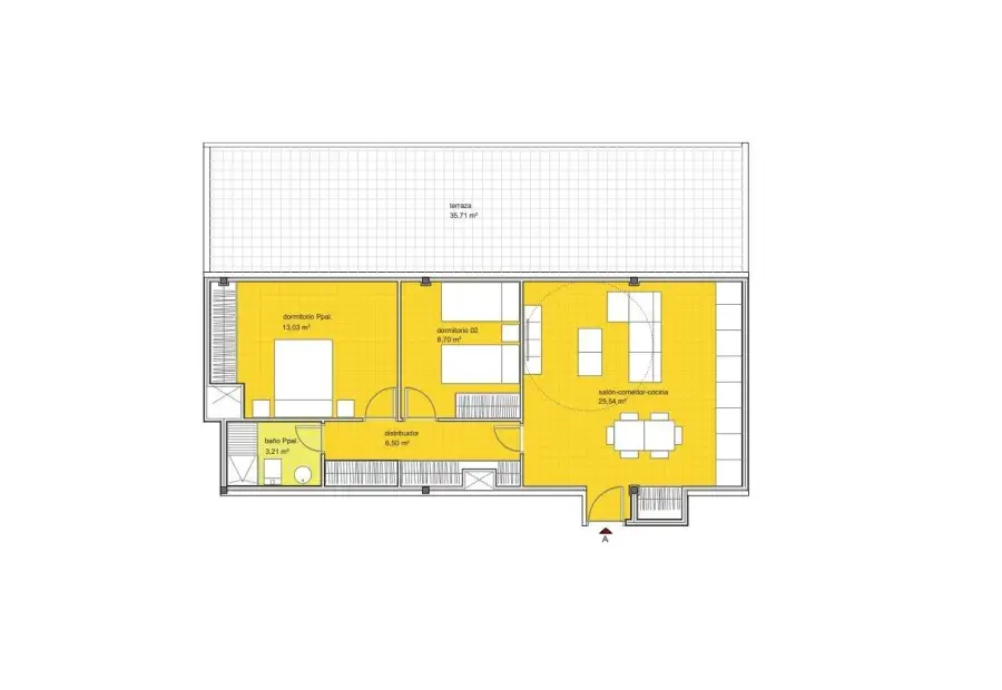 Ático en Residencial Puerta de Toledo en Ciudad Real