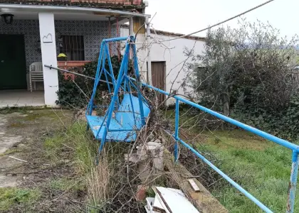Campo al lado del pueblo en Cabezarrubias del Puerto