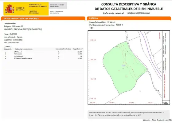Estupenda finca rústica en Fuencaliente