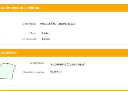 Finca Rústica en Valdepeñas, Avd. Sur en Valdepeñas