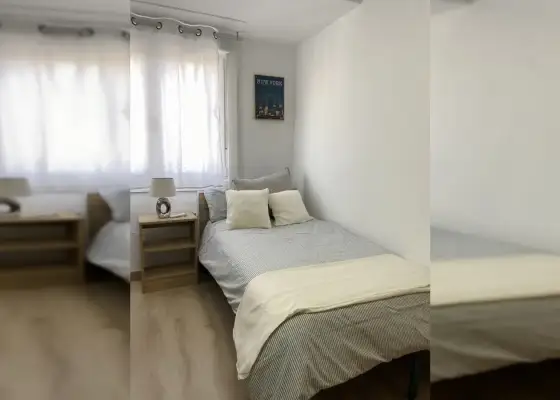 Habitación en piso compartido de 4 habitaciones en Zaragoza, gastos incluidos.