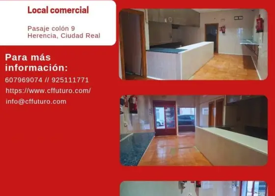 Local en venta en Herencia, de 55 m2 por 65.000 €, Ref. 0382