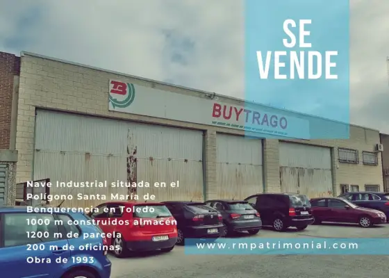 Nave en venta en Polígono Santa María de Benquerencia, Toledo