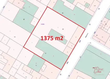Parcela en venta en Manzanares, de 1375 m2 por 300.000 €, Ref. 0391 en Manzanares