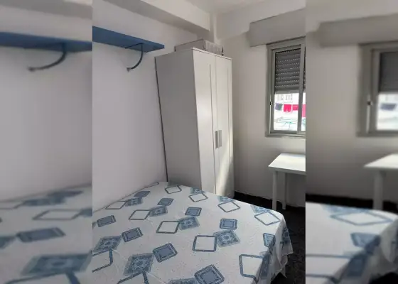 Se alquila habitación en piso compartido de 4 habitaciones en Zaragoza, solo estudiantes