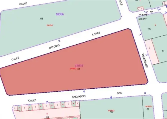 Terreno en venta en calle Salvador Dali 13160, Ciudad Real, Torralba de Calatrava