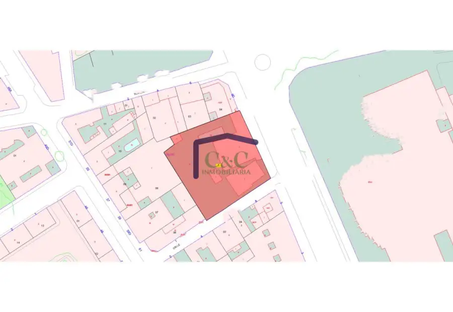 venta de terreno en Manzanares, Zona cuartel de la guardia civil en Manzanares